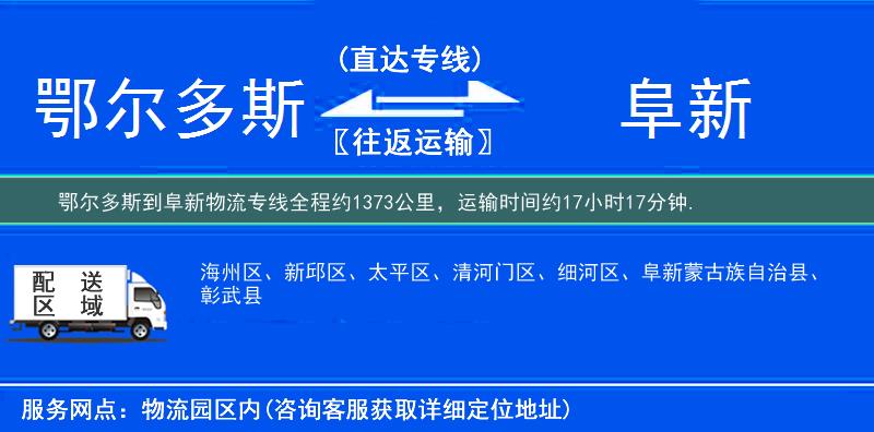 鄂爾多斯到物流專(zhuān)線